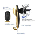 Soporte Para Celular Con Cargador Inalámbrico Deluxe