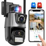 📷 CAMARA  DE SEGURIDAD 🚨 PTZ DE DOBLE LENTE + IA 🛜 - 50% DE DESCUENTO