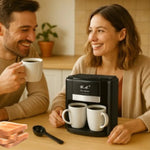 MINI CAFETERA ☕ PORTÁTIL V.A® - + 2 Tazas de Regalo  ☕🎁