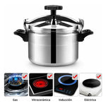 OLLA DE PRESIÓN PREMIUM DE ACERO INOXIDABLE 🔥 - Convierte horas de cocina en minutos.