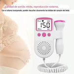 Doppler Fetal Digital 🖥️🔋 – Escucha el latido de tu bebé 👶 en casa 🏠