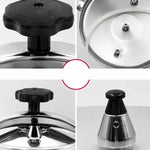 OLLA DE PRESIÓN PREMIUM DE ACERO INOXIDABLE 🔥 - Convierte horas de cocina en minutos.
