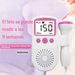 Doppler Fetal Digital 🖥️🔋 – Escucha el latido de tu bebé 👶 en casa 🏠