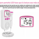 Doppler Fetal Digital 🖥️🔋 – Escucha el latido de tu bebé 👶 en casa 🏠
