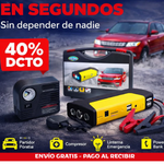 🚗 Partidor de Bateria 4 en 1 - Arranca tu auto o moto en segundos! 🪫🔋