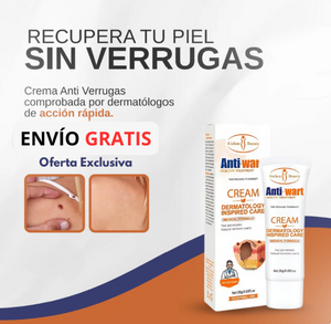 CREMA ANTI VERRUGAS🧴 - DERMATOLÓGICAMENTE COMPROBADO✅💊