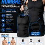 Faja Reductora para Hombres🎽 - Define tu cuerpo y aumenta tu confianza!💪