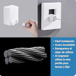 Tentedero Retractil Extensible 🧺 - Ahorra Espacio y Gana comodidad