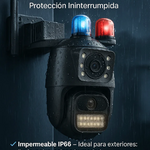 📷 CAMARA  DE SEGURIDAD 🚨 PTZ DE DOBLE LENTE + IA 🛜 - 50% DE DESCUENTO