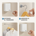 Tentedero Retractil Extensible 🧺 - Ahorra Espacio y Gana comodidad