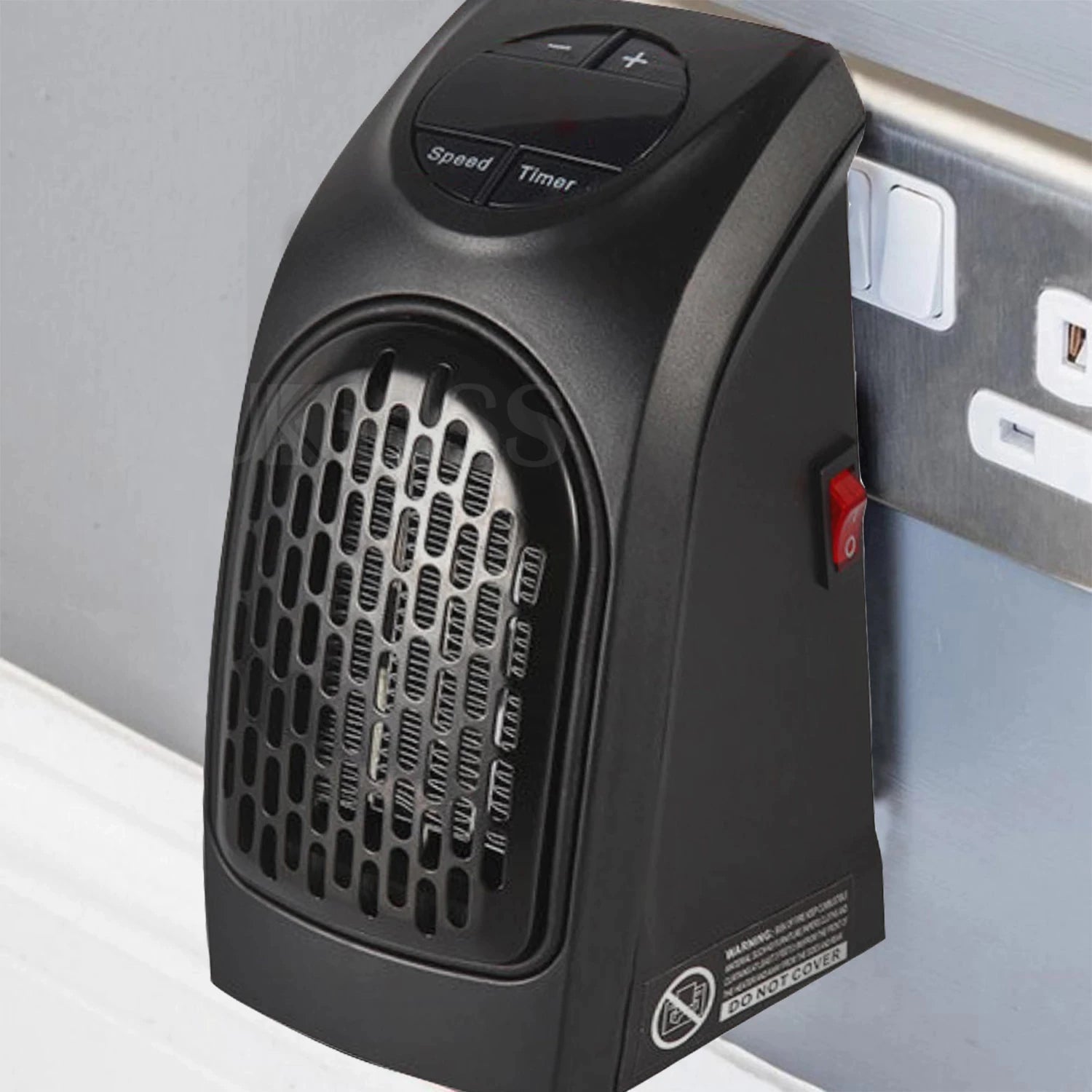 Mini calentador eléctrico inalámbrico portátil de 400 W de bajo consumo